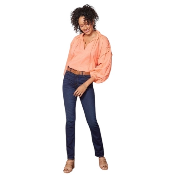 Cleobella Phoenix Ruffle Collar Swiss
Dot Long Sleeve Blouse Size Small - Picture 5 of 13